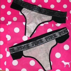 Victoria’s Secret pink thongs NWT